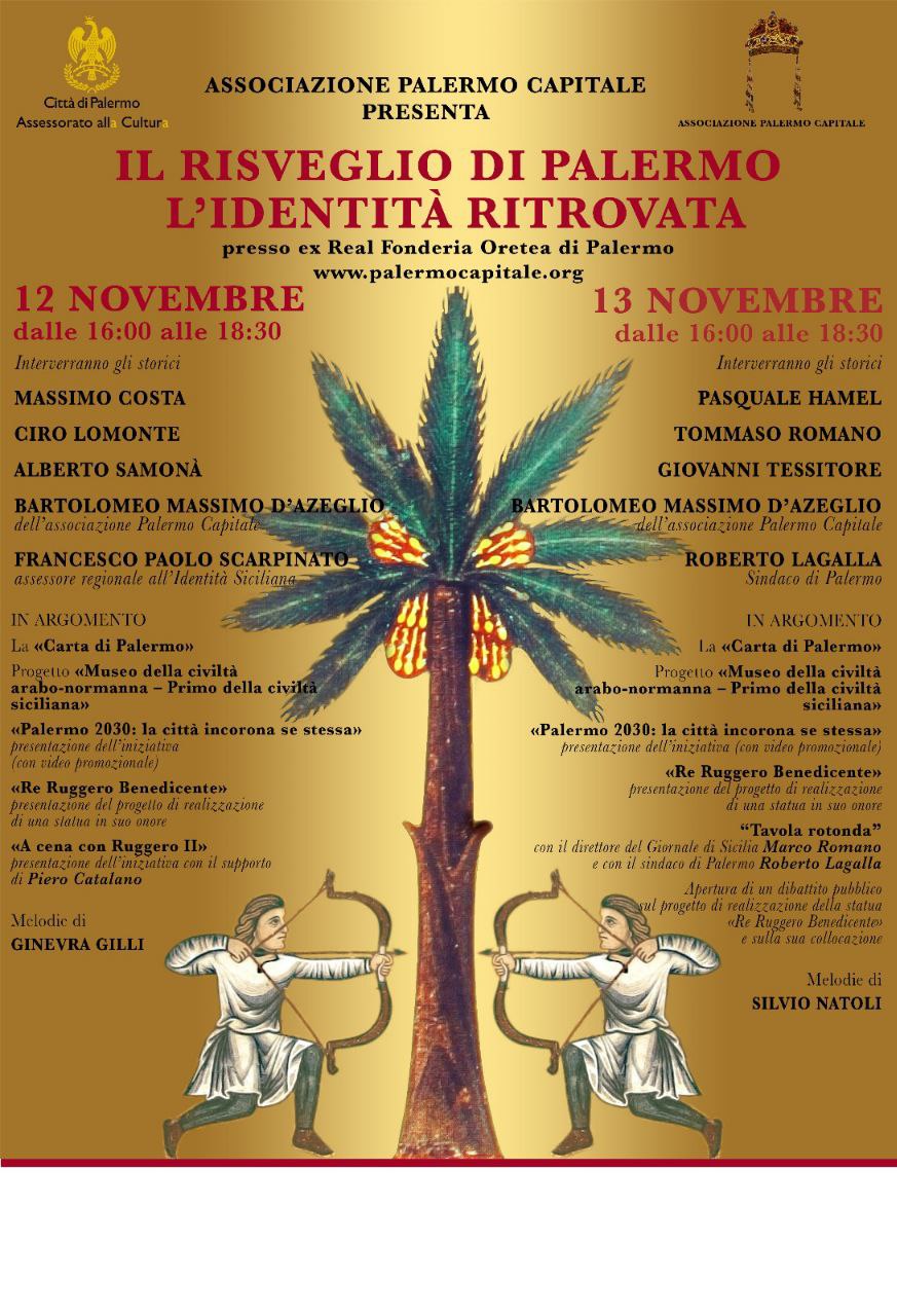 Locandina evento Palermo Capitale